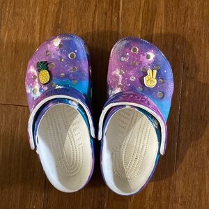 Girls Cosmic Crocs